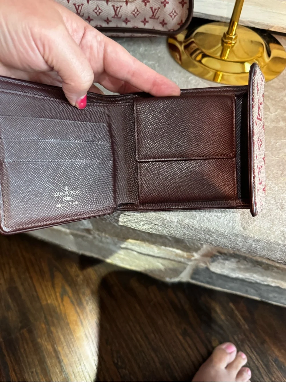 Louis Vuitton compact card